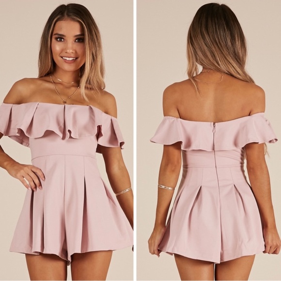 Showpo. Pants - Showpo Contain My Love Playsuit